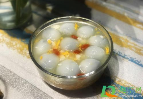 煮汤圆什么时候放鸡蛋1