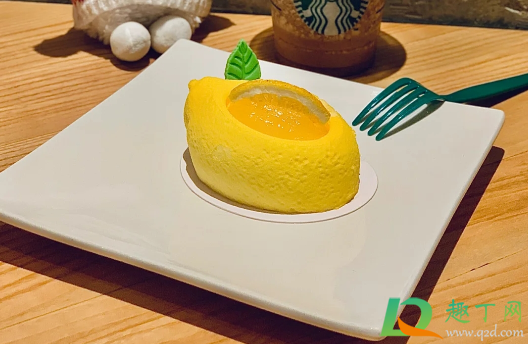 星巴克阳光柠柚蛋糕好吃吗1