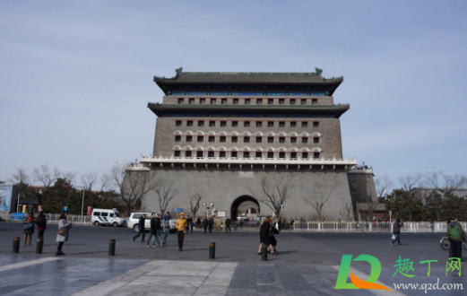 北京地铁前门站不停坐什么公交能到1
