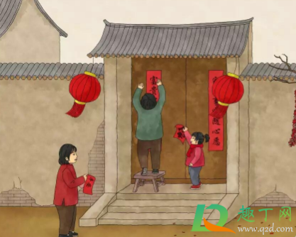 贴春联能用透明胶带贴吗1