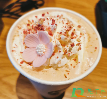 星巴克桃花如意茶拿铁好喝吗2