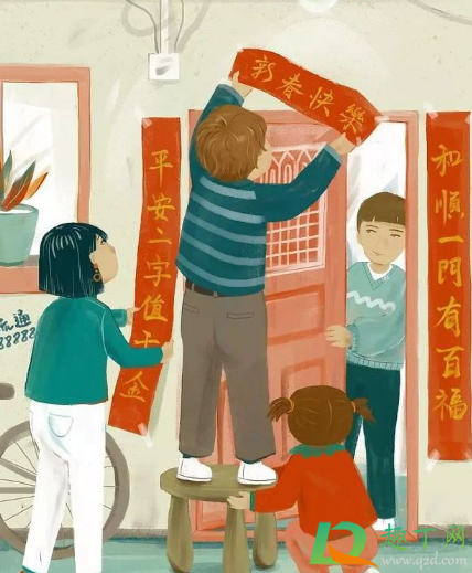 贴春联能用透明胶带贴吗2