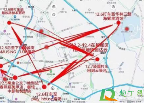 成都确诊病例孙女近日行程图2