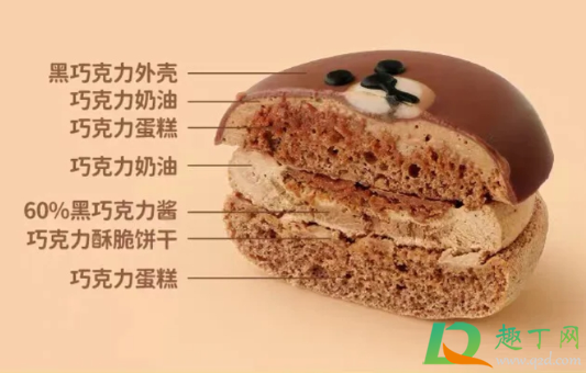 好利来布朗熊可可派多少钱一盒3