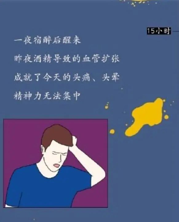 为什么要戒酒？喝酒后人体24小时的变化，看完你还继续喝酒吗？