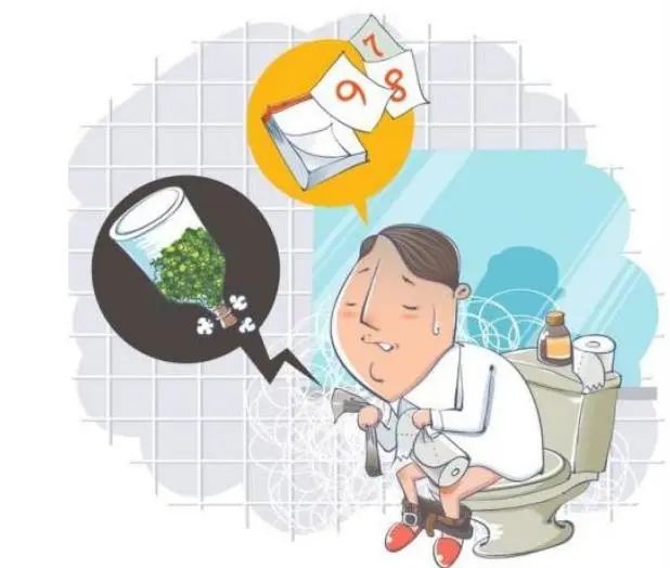 上厕所时，大便前头干硬，后头软粘，说明什么？看完涨知识了